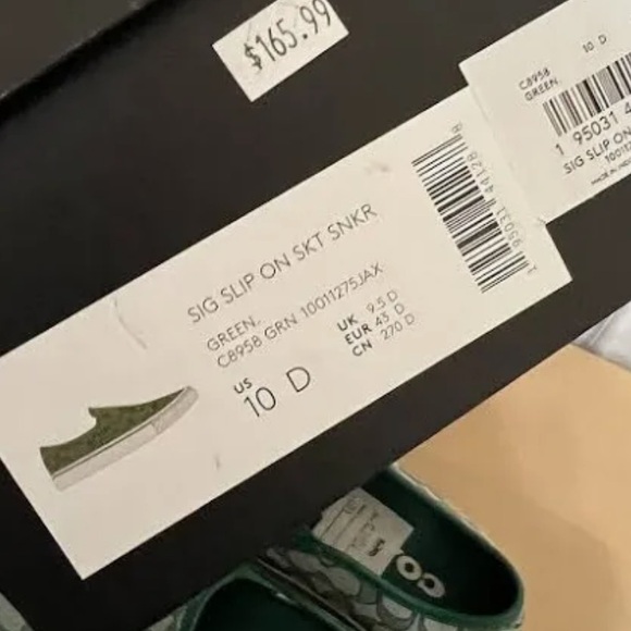 Coach monogram slip on canvas sneaker - Picture 3 of 4